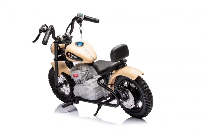 Khaki Battery-Powered Motorcycle 36V