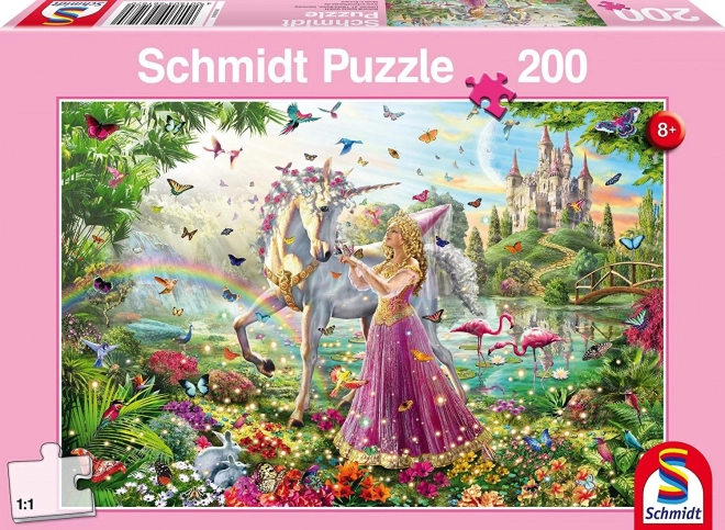 Fairy in the Magical Forest Puzzle 200 Pieces