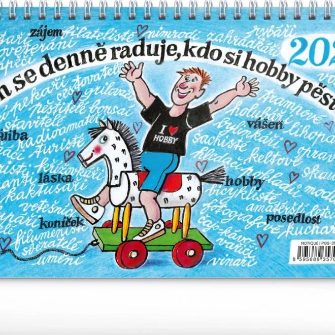 Bureaukalender Onze hobby 2026