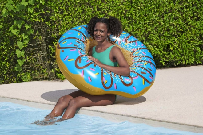 Blue Donut Swimming Ring Bestway