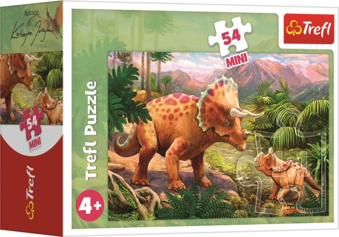 Trefl Mini Puzzle - Amazing Dinosaurs