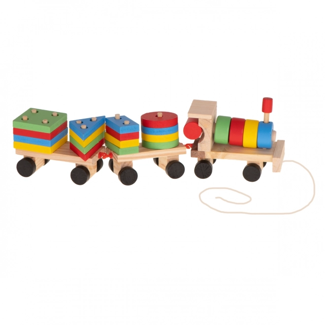 Wooden Train Puzzle and Sorter