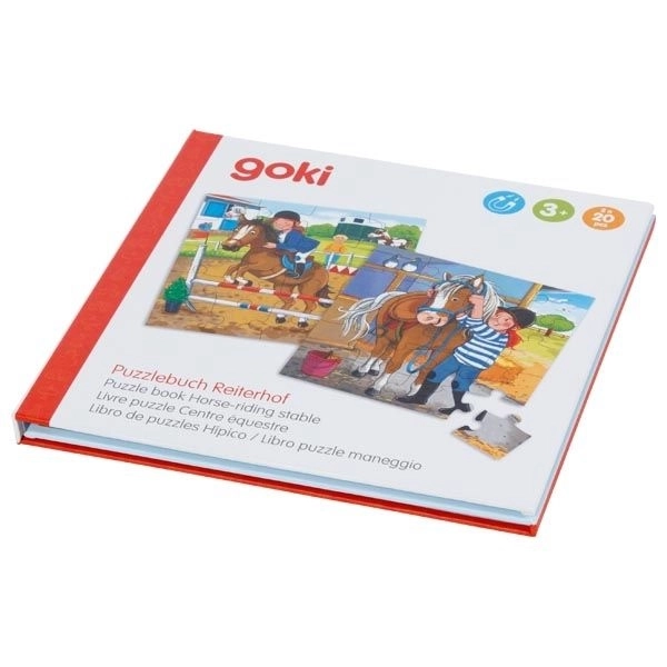 Magnetic Puzzle Book Horseback Riding