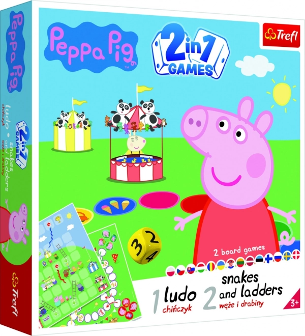 Peppa Pig Ludo and Snakes & Ladders Game