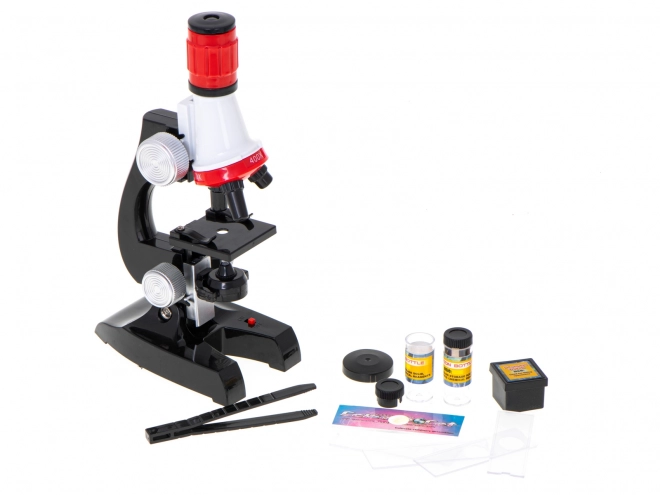 Scientific Microscope with Accessories for Kids