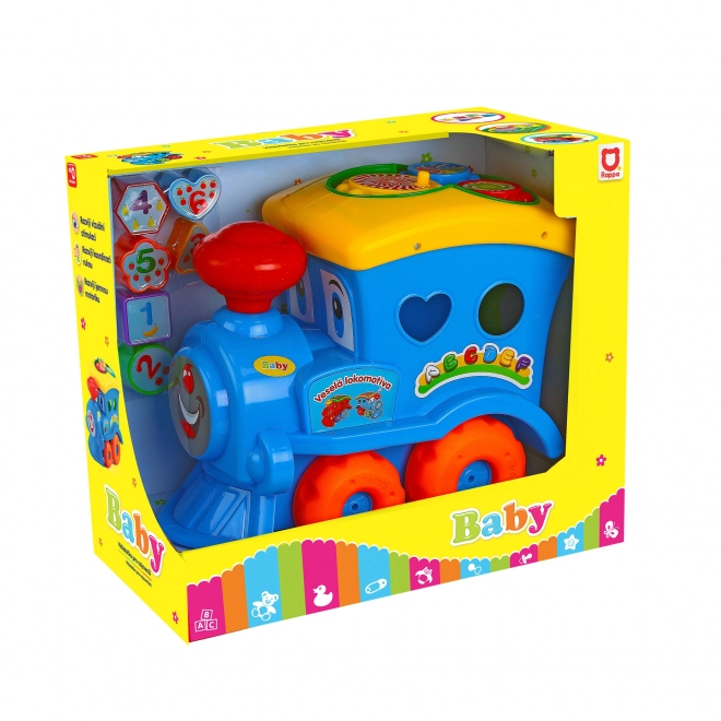 Colorful Locomotive Shape Sorter Toy