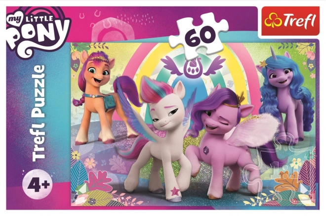 Trefl Puzzle My Little Pony Adorable Ponies 60 Pieces