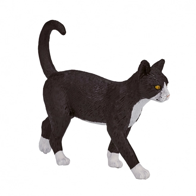 Mojo Black and White Cat Figurine