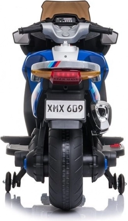 Children's Battery-Powered Motorcycle Blue