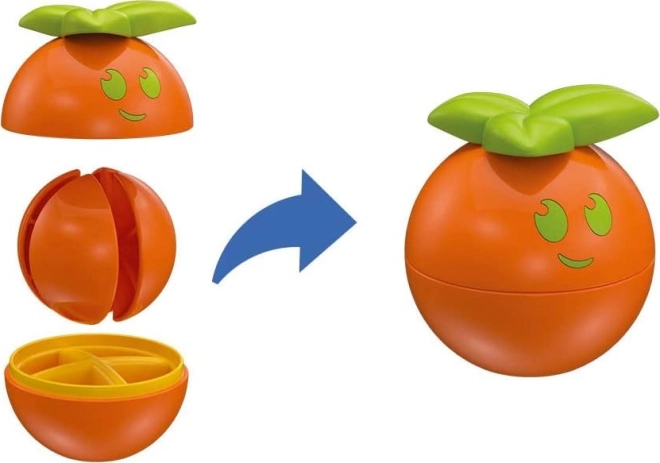 Orange with 4 insertable segments