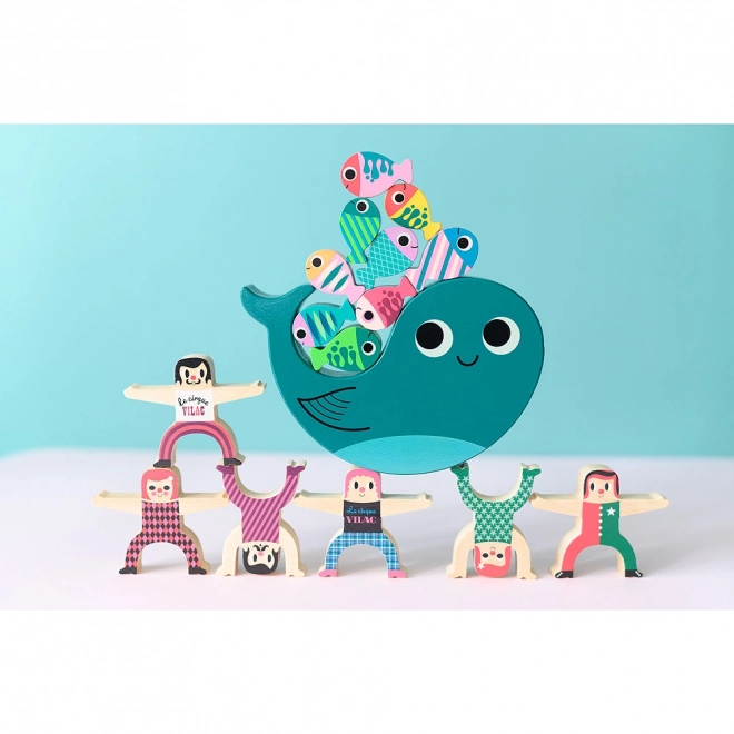 Vilac Motor Skill Balance Game Whale