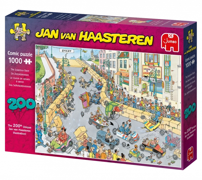 Jumbo Puzzle Race Mini Karts by Jan Van Haasteren 1000 Pieces