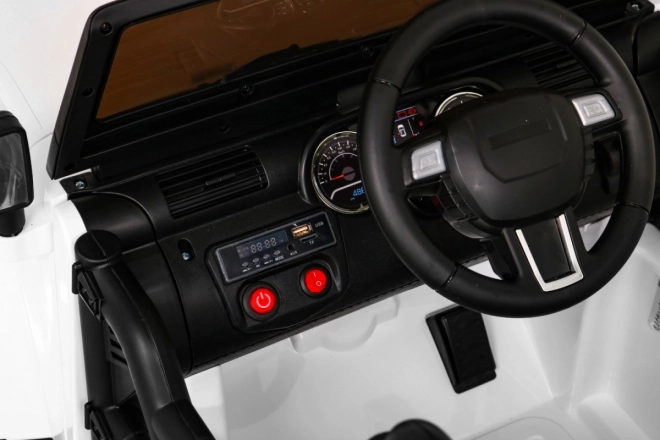 Kinderelektroauto All Terrain Jeep Weiß