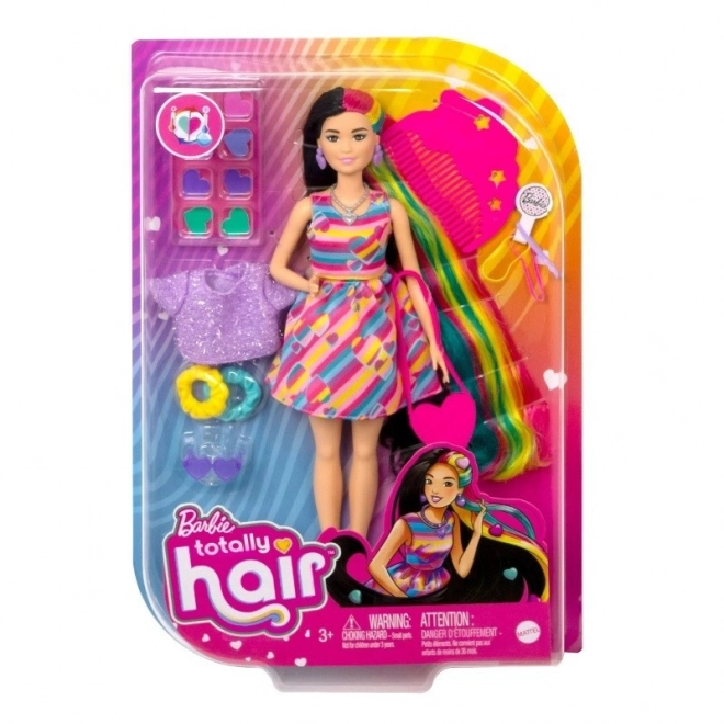 Barbie Totally Hair Doll with Colorful Hair and Accessories