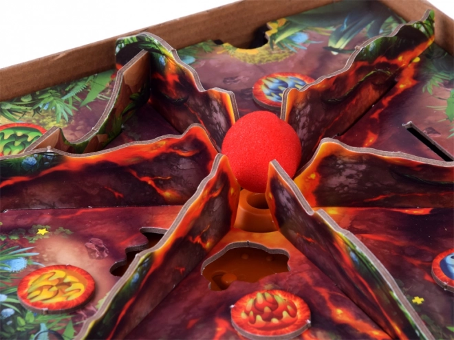 Family Dexterity Game Dragon Volcano Blow the Ball