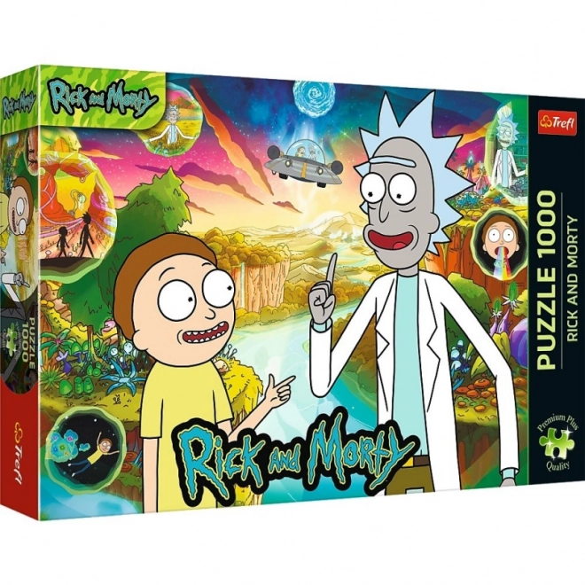 Trefl Premium Plus Puzzle Rick and Morty 1000 Pieces