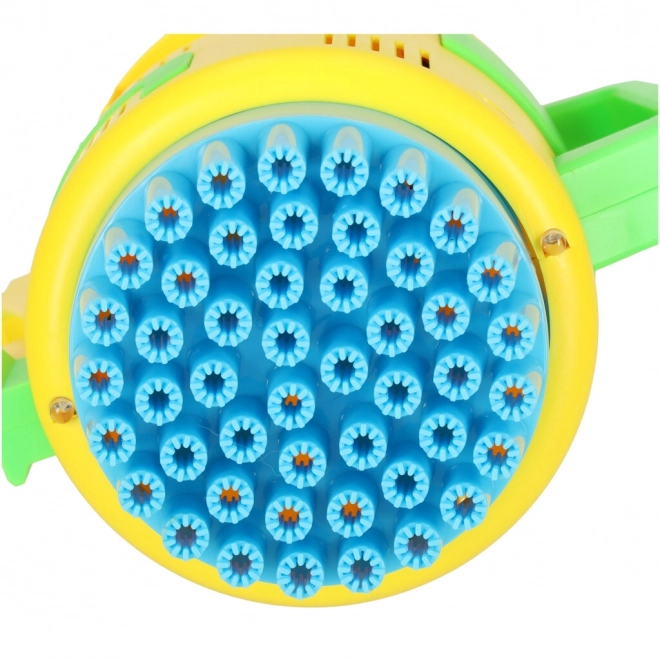 Automatic Bubble Blower Gun with Lights - Yellow