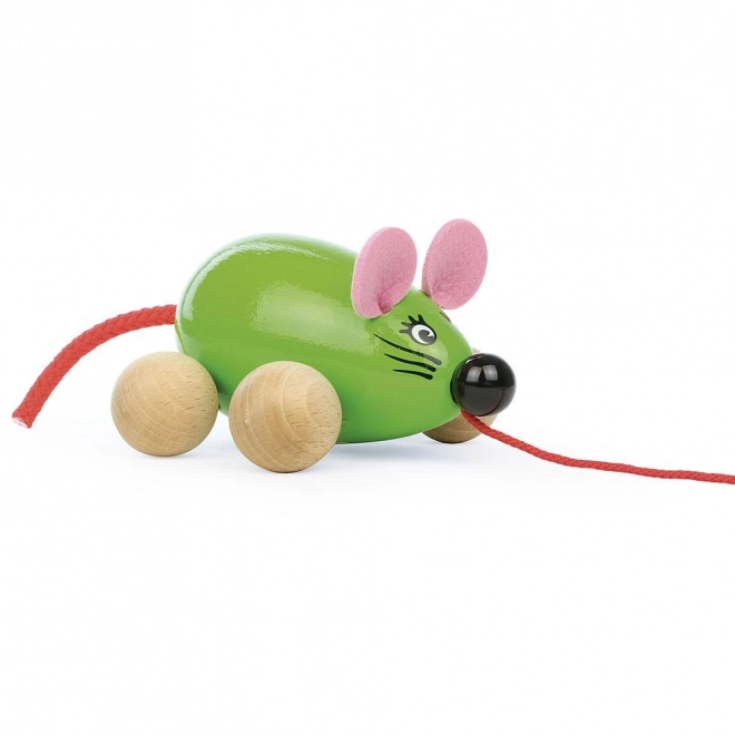 Pull Along Mouse Toy Lisa