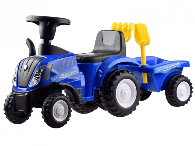 New Holland Ride-On Tractor with Trailer