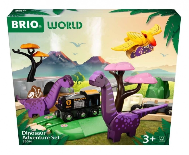 Dino Adventure Train Set