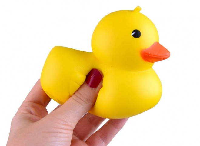 Yellow Foam Duck Stress Toy