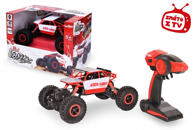 Agile Off-Road Buggy Red Scarab