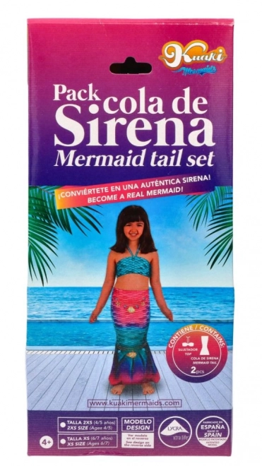 Mermaid Iris Swimsuit for Toddlers