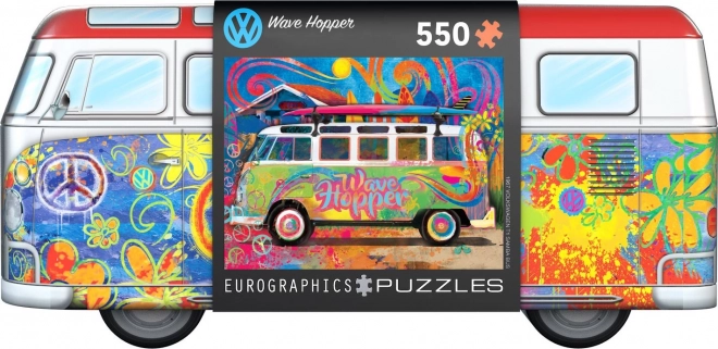 Volkswagen Wave Hopper Puzzle in Tin Box