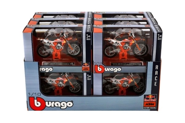 Bburago KTM 450 SX-F Factory Edition Miniature Motorcycle