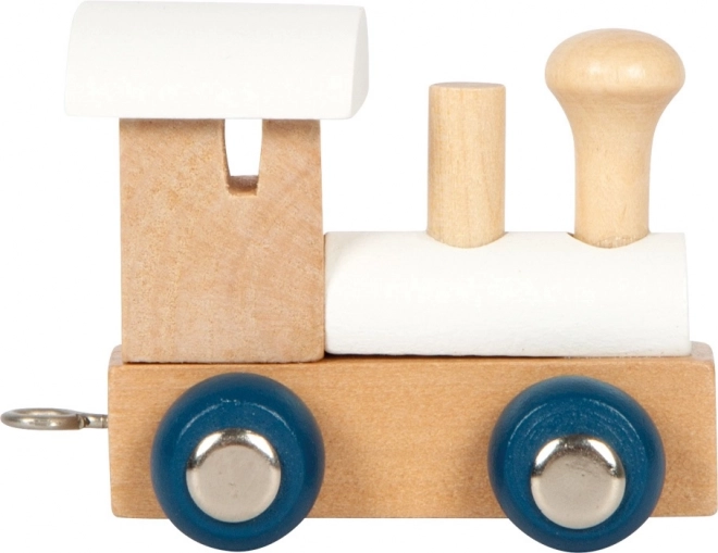 Small Foot Polar Alphabet Train Locomotive White