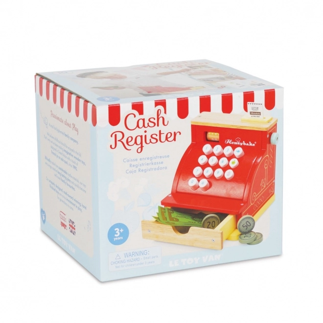 Le Toy Van Cash Register Red