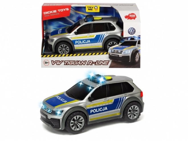 Tiguan R-Line Police Car Toy with Lights and Sound