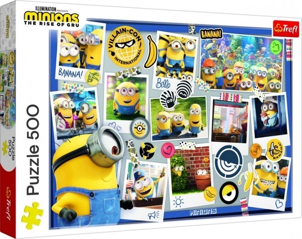 Trefl Puzzle Minions: Crazy Photo Collection 500 Pieces