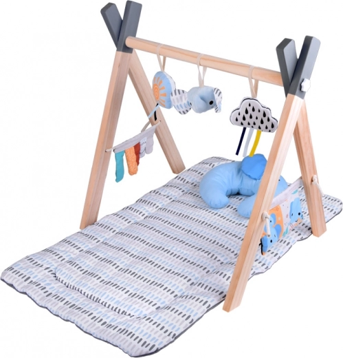 Mehka podloga in podporni vzglavnik