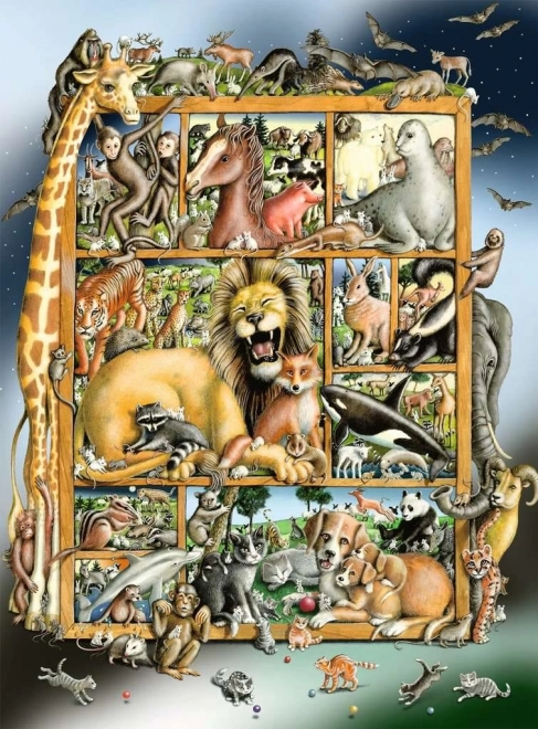 Ravensburger Puzzle Animal Menagerie XXL 100 Pieces