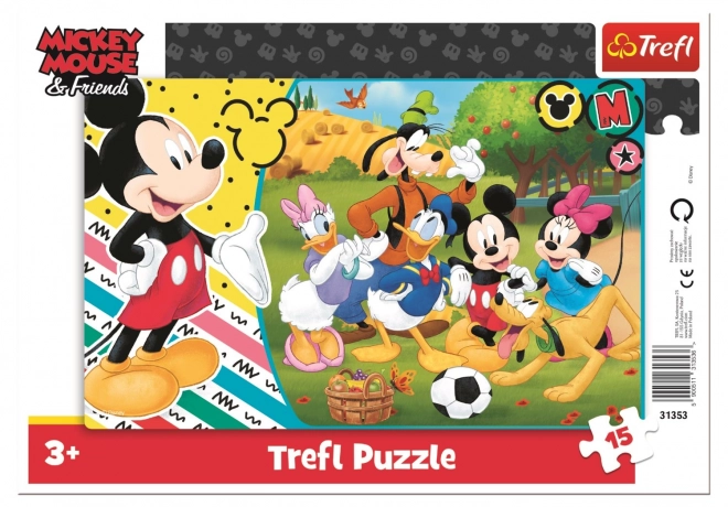 Mickey Mouse in the Countryside Puzzle