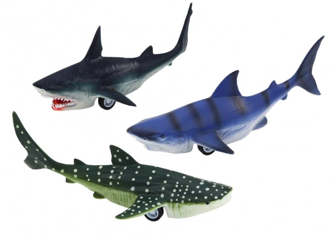 Friction-Powered Marine Animal Vehicle Toys