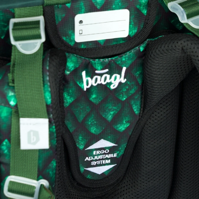 Baagl School Backpack Ergo Dragon