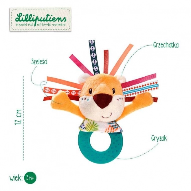 Lilliputiens Lion Jack Teething Toy