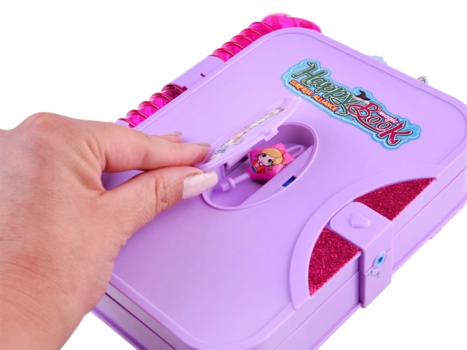 Magical Secret Diary with Lock and Stickers