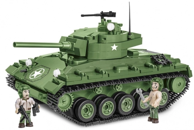 World War II M24 Chaffee Tank Building Set