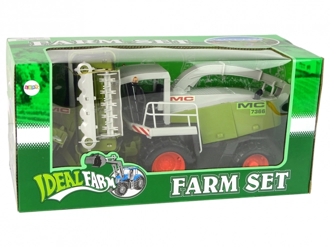 Large Green Farm Combine Toy