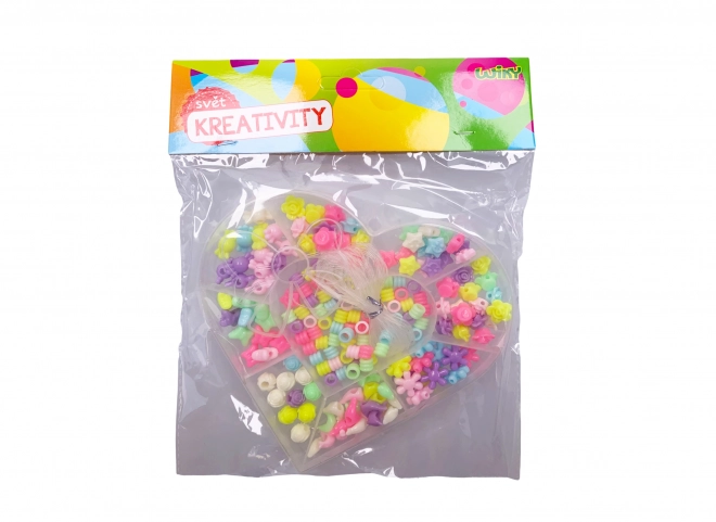 Bead Set 55g - Heart