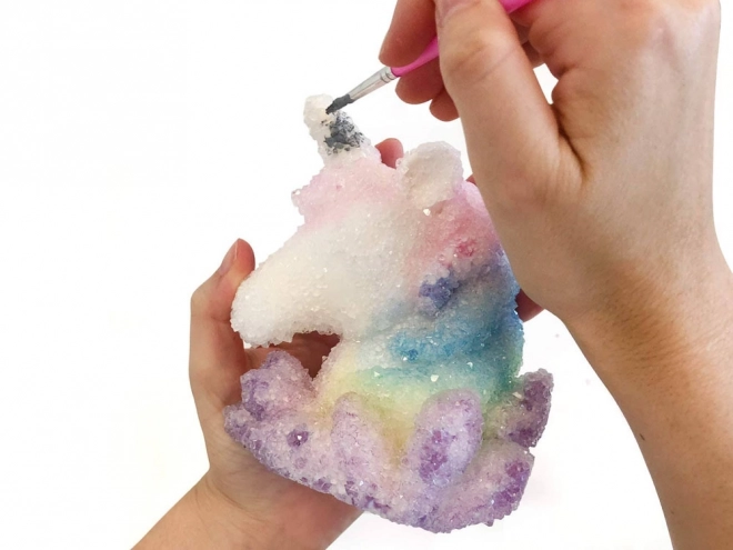 Magical Unicorn Crystal Growing Kit with Paint