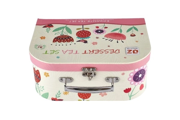 Children's Tea Set in a Tin Box