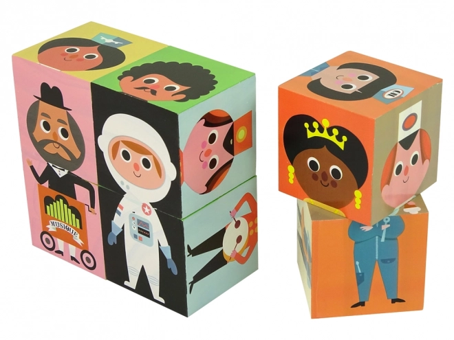 Wooden Puzzle Blocks for Kids