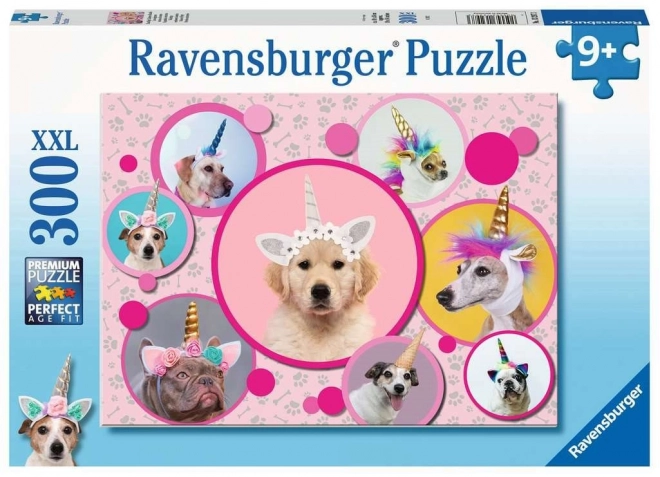 Ravensburger Cute Unicorn Dogs Puzzle XXL 300 Pieces