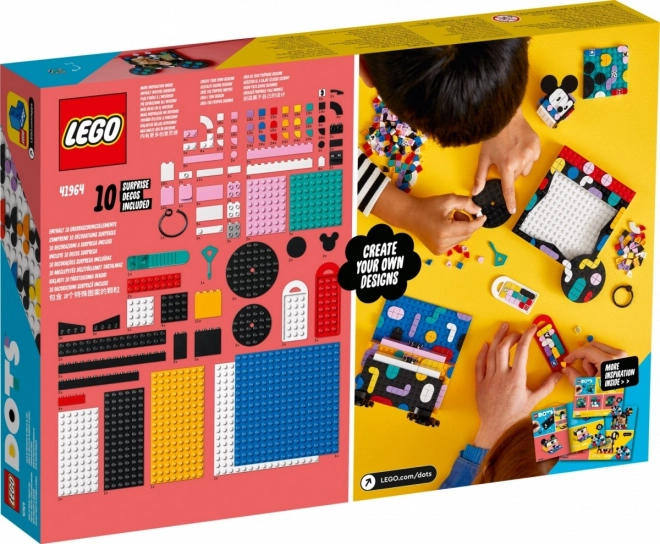 Endless design possibilities with LEGO DOTS