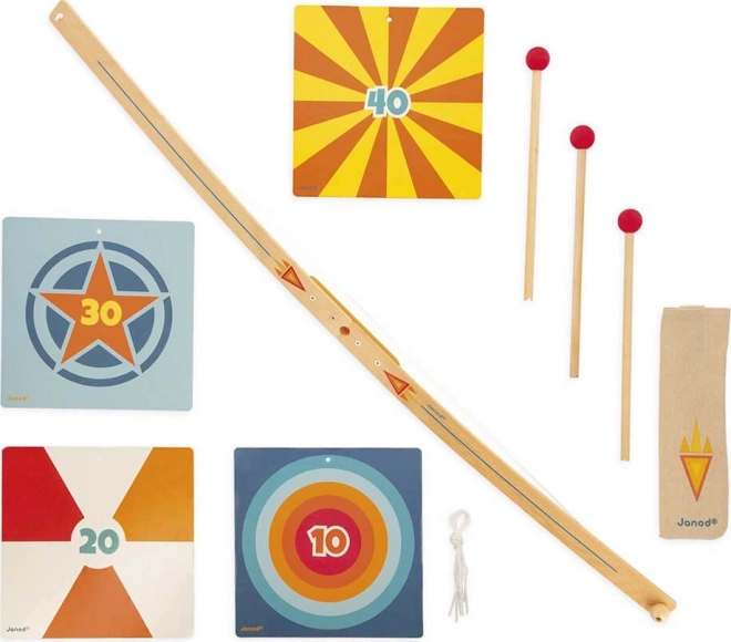 Wooden Archery Set for Kids