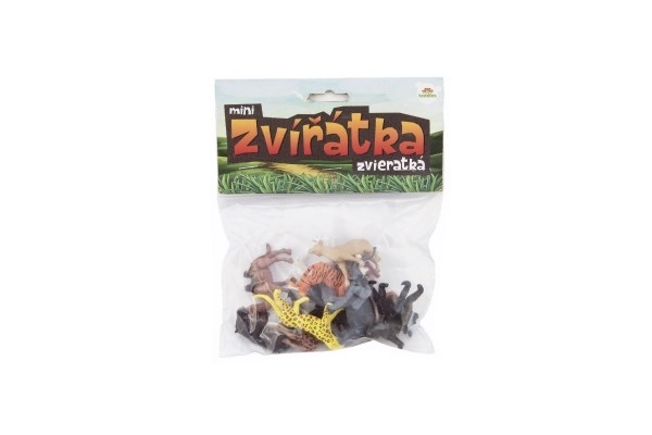 Mini Safari Zoo Animal Figures